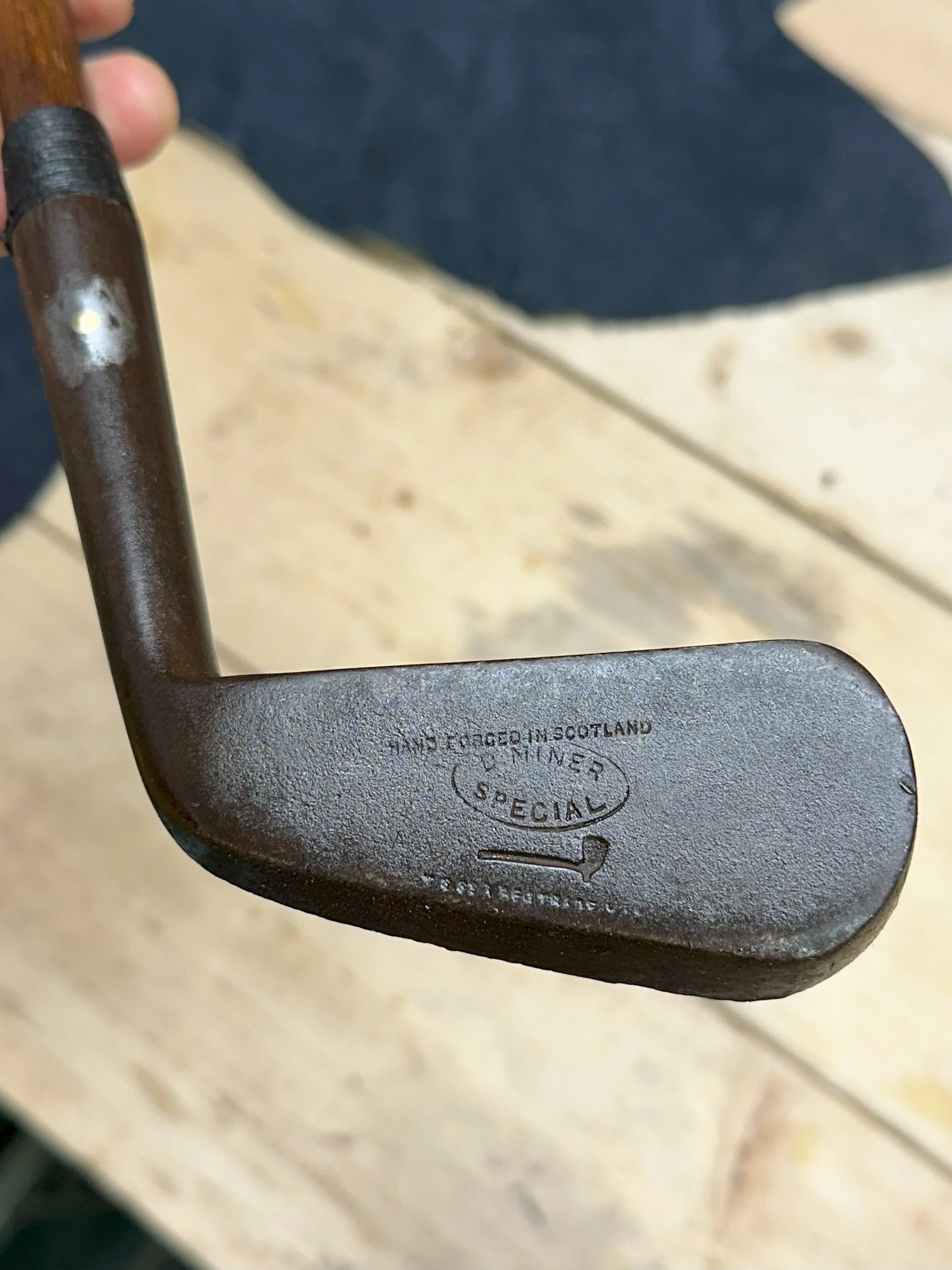 Circa 1920s Tom Stewart Jigger — The Hickory Hacker — The Hickory
